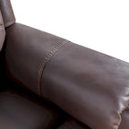 Bonded Leather Zero Gravity Power Recliner with Massage and Heating