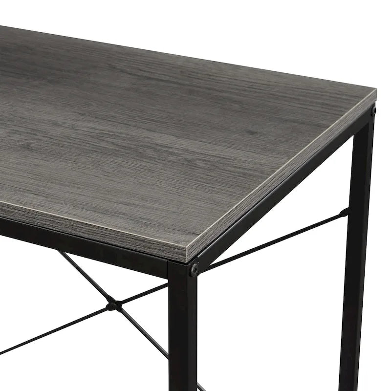 Office Workstation with Shelves