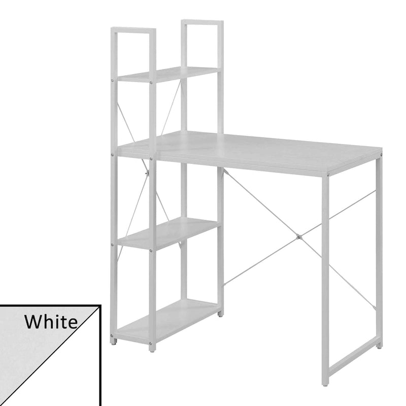 Office Workstation with Shelves
