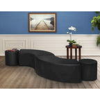 Curved Indoor Ottoman (Set of 2)