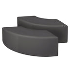 Curved Indoor Ottoman (Set of 2)