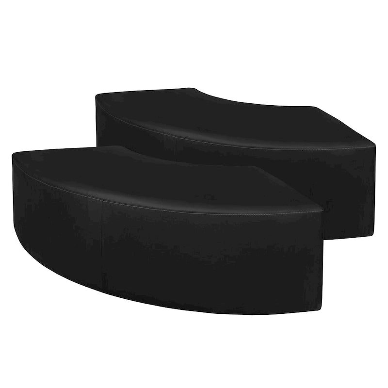 Curved Indoor Ottoman (Set of 2)