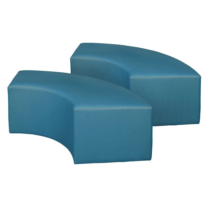 Curved Indoor Ottoman (Set of 2)