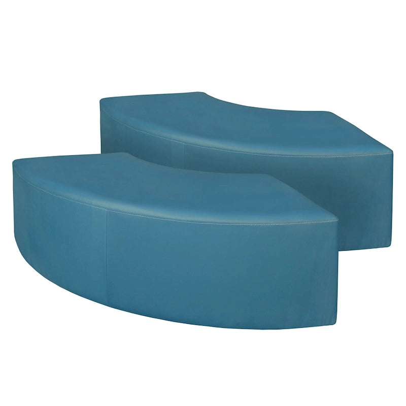 Curved Indoor Ottoman (Set of 2)