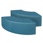 Curved Indoor Ottoman (Set of 2)