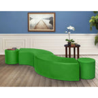 Curved Indoor Ottoman (Set of 2)