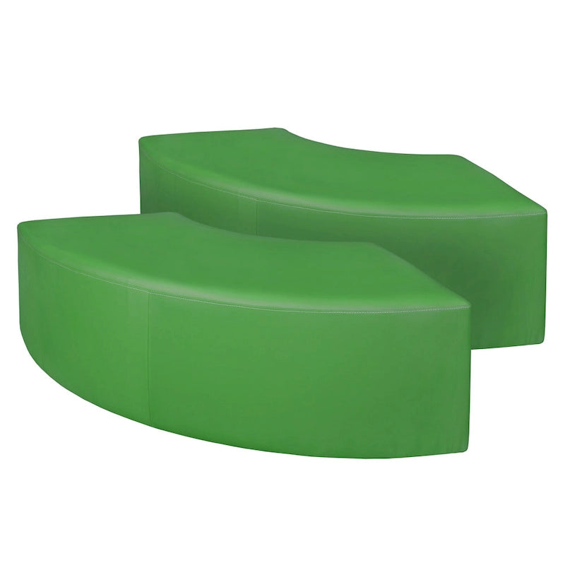 Curved Indoor Ottoman (Set of 2)