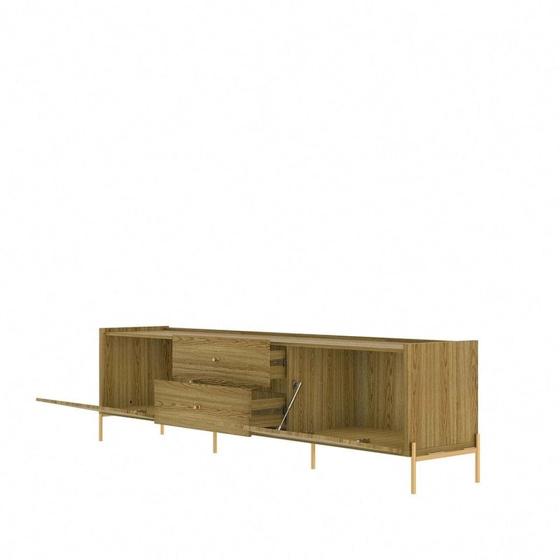 86.69 In. Media Cabinet Console