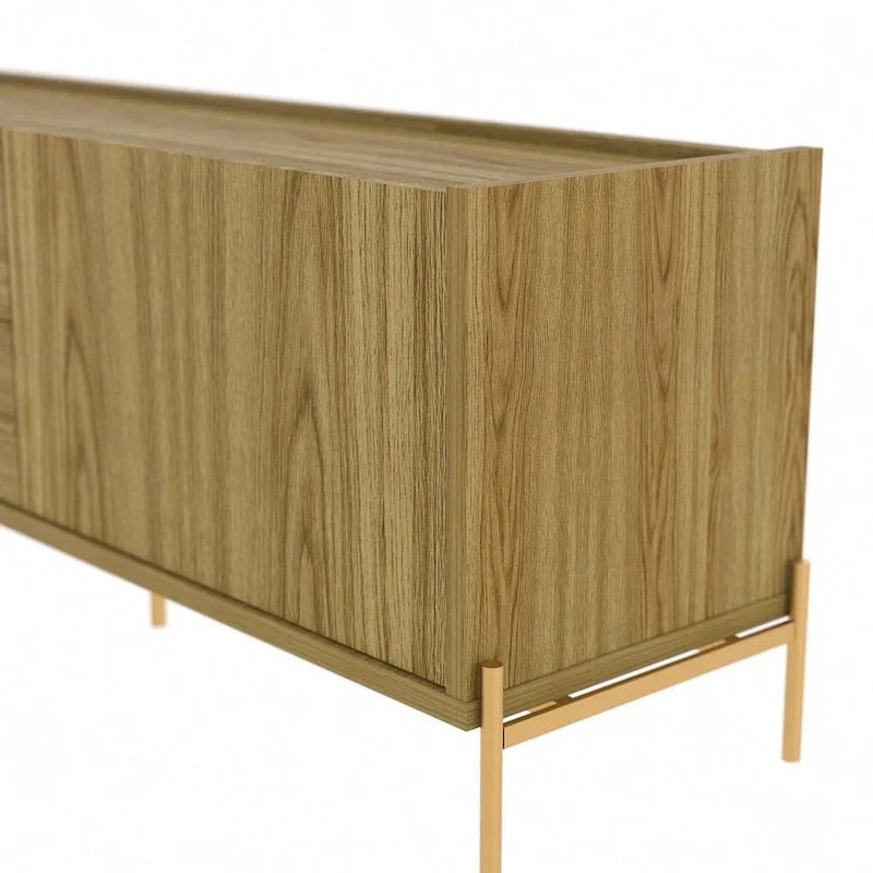 86.69 In. Media Cabinet Console