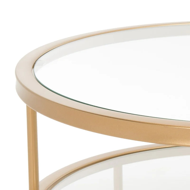 3 Shelf Coffee Table - 42 L x 21 D x 17 H - 42Wx21Dx17H