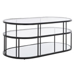 3 Shelf Coffee Table - 42 L x 21 D x 17 H - 42Wx21Dx17H