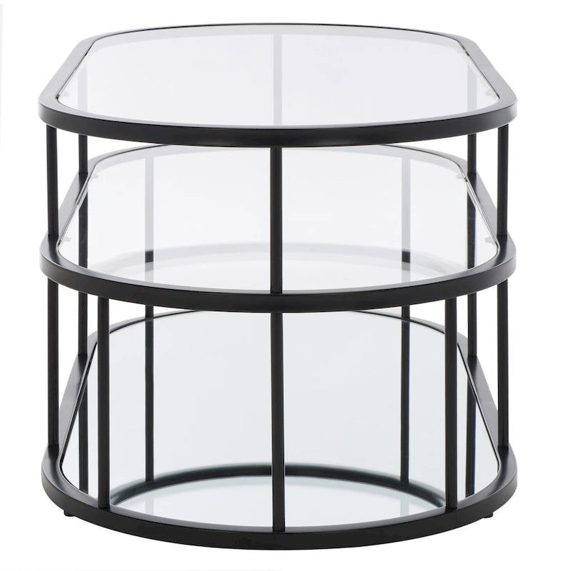 3 Shelf Coffee Table - 42 L x 21 D x 17 H - 42Wx21Dx17H