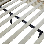 Contemporary Upholstered King Size Canopy Bed