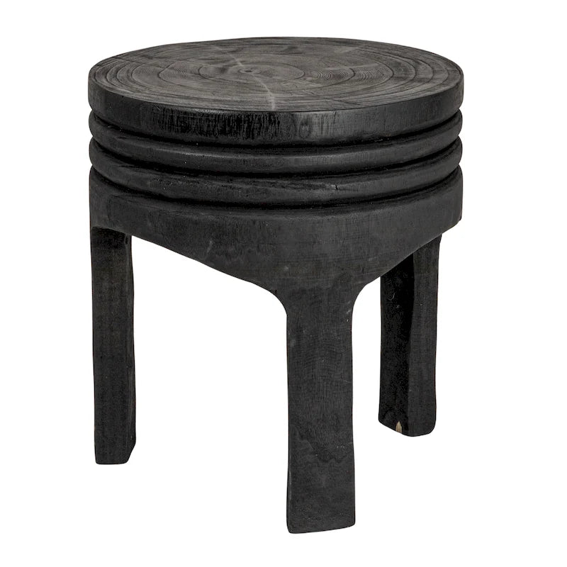 Wood Carved Stool
