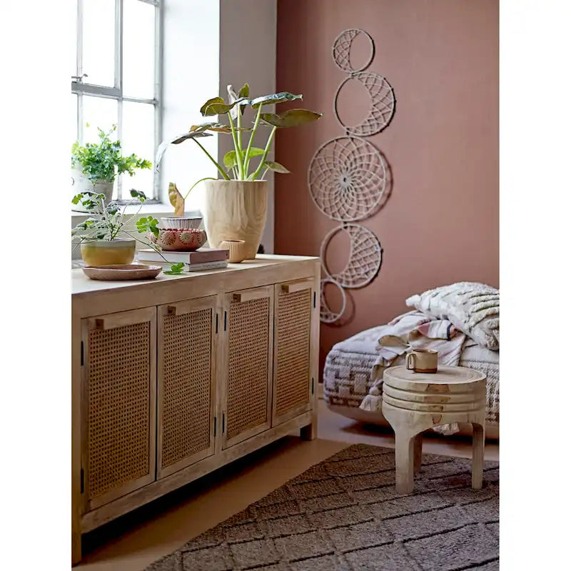 Wood Carved Stool