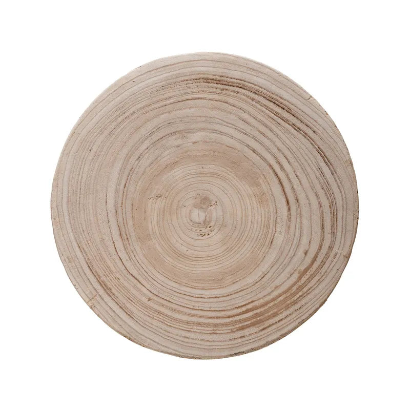 Wood Carved Stool
