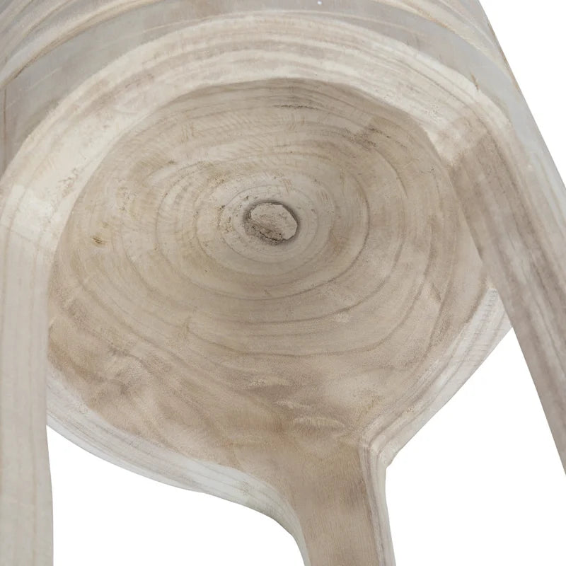 Wood Carved Stool