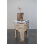 Wood Carved Stool