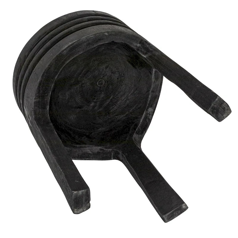 Wood Carved Stool