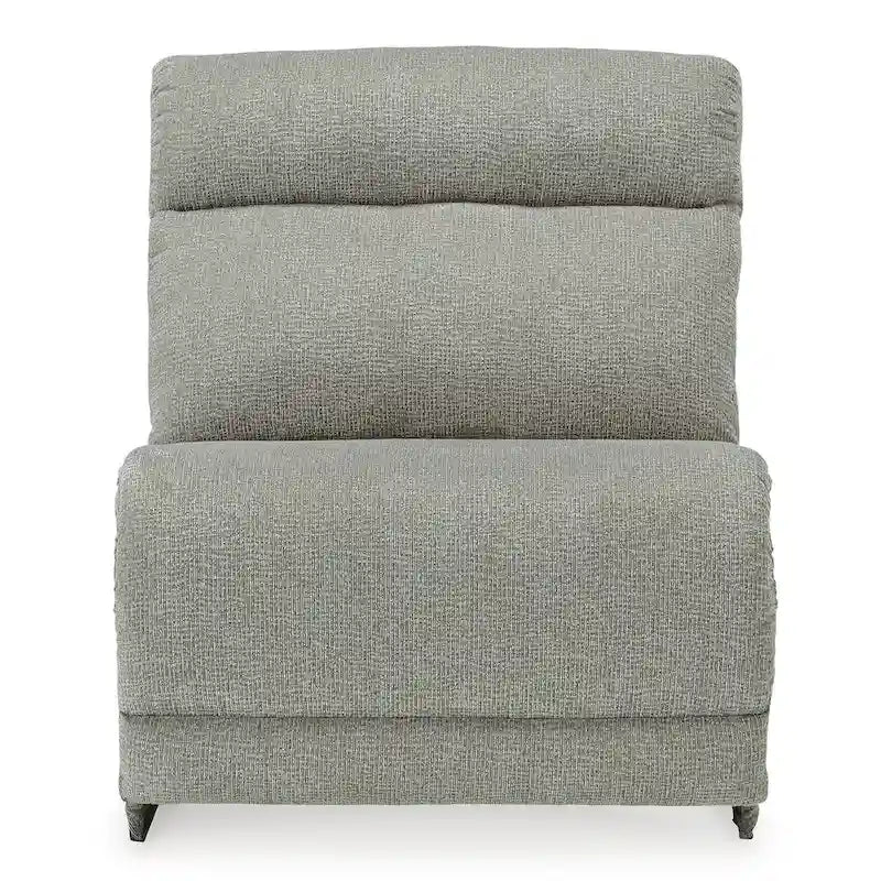 Gray 3-Piece Power Reclining Sectional Sofa - 109W x 38D x 39H