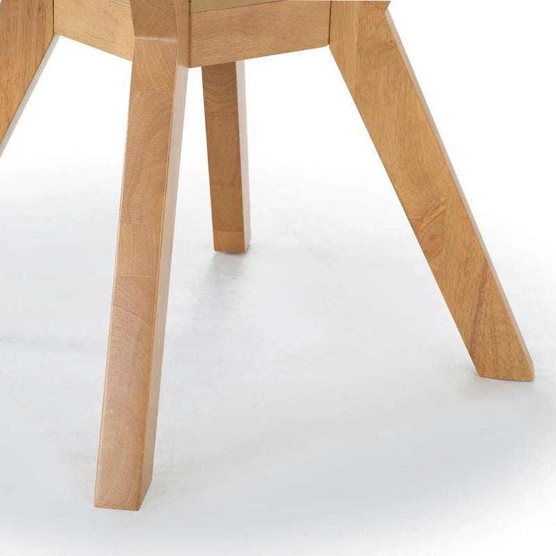48-inch Round Wood Dining Table - Natural - 48Wx48Dx30H